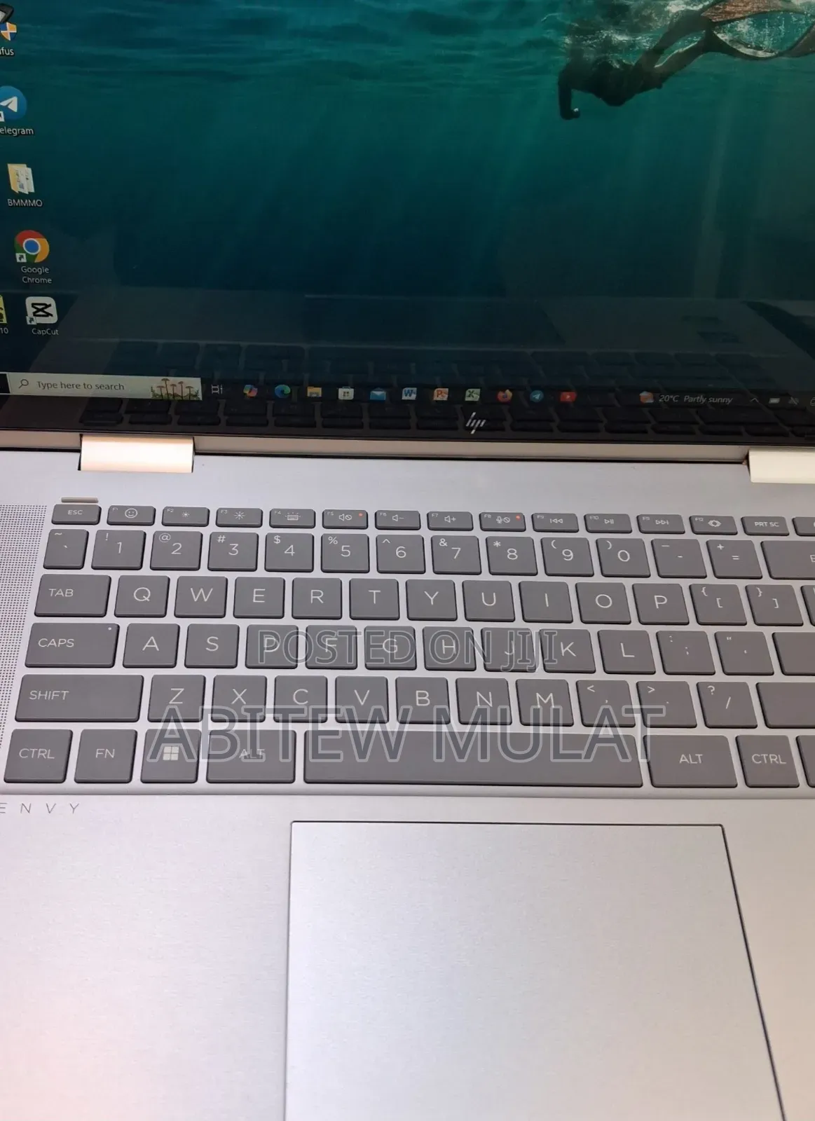 New Laptop HP Envy x360 16GB Intel Core i7 SSD 1T