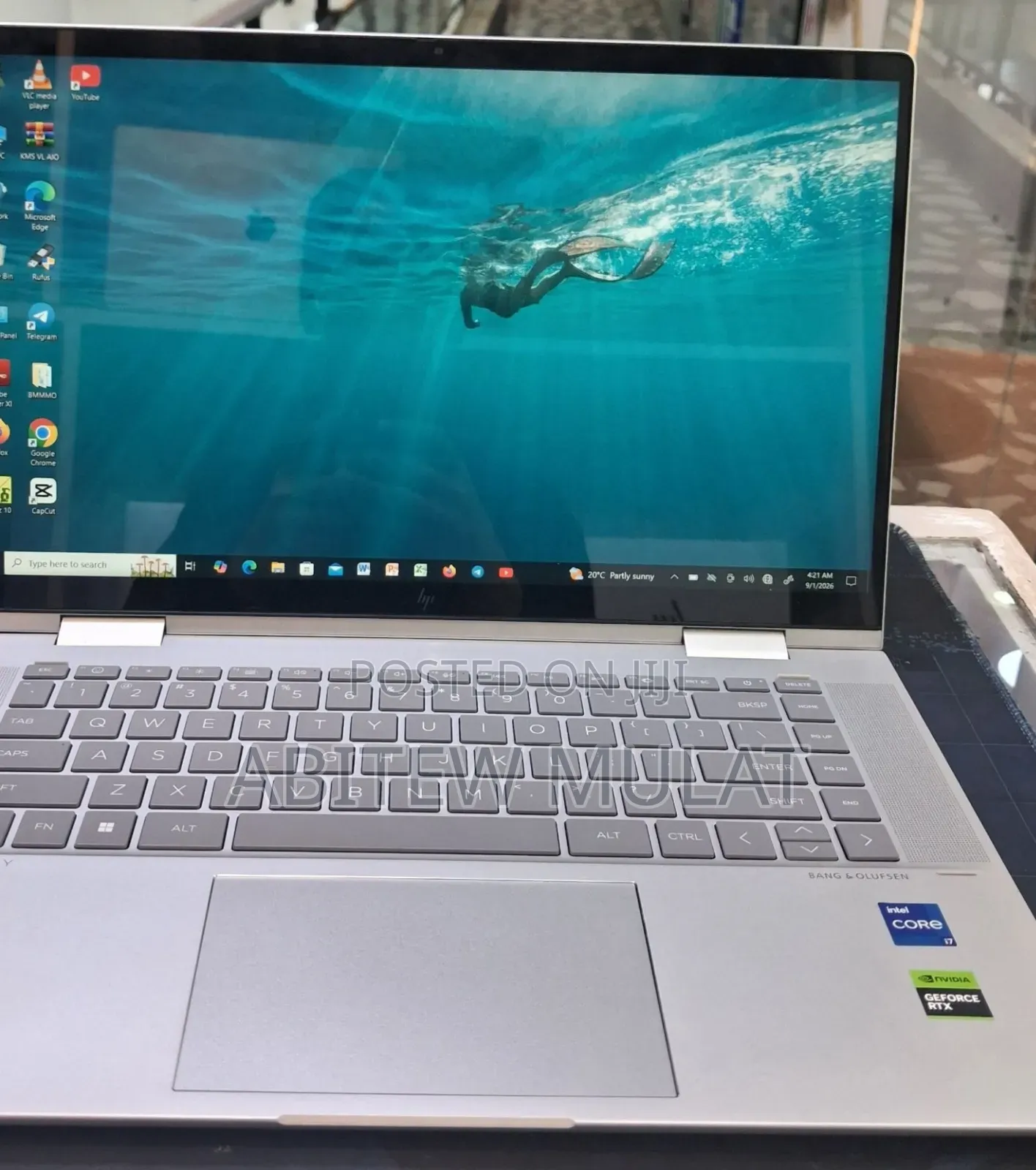 New Laptop HP Envy x360 16GB Intel Core i7 SSD 1T