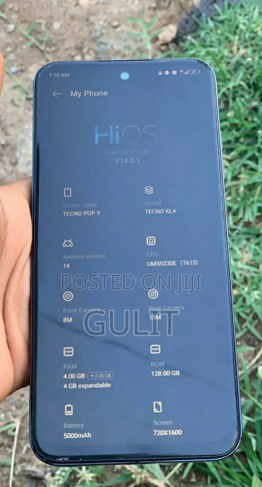 Tecno Pop 9 128 GB Blue