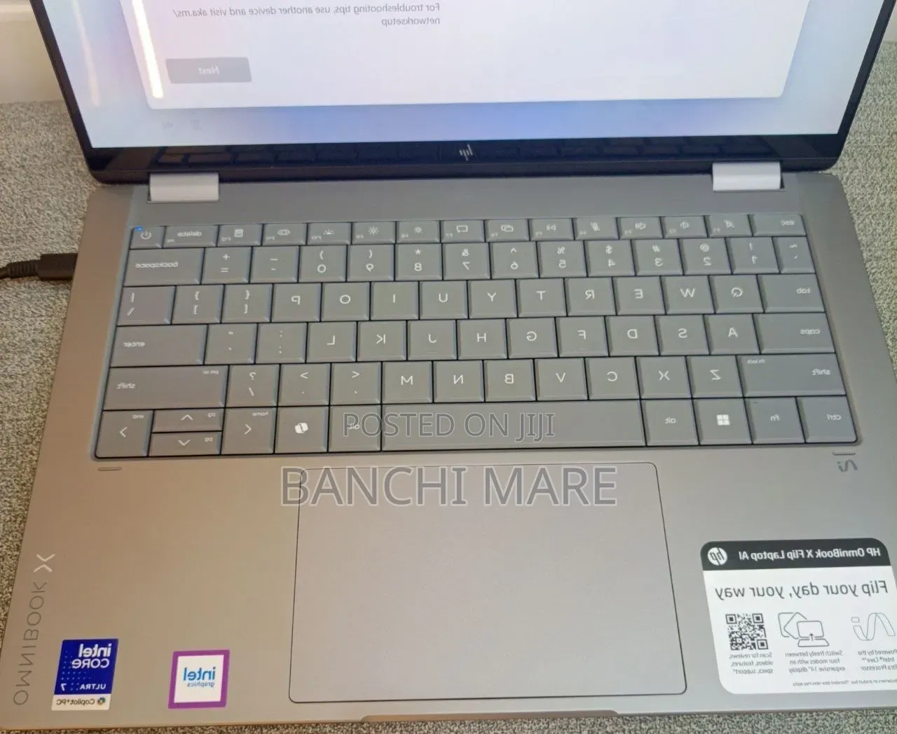 New Laptop HP OmniBook X Flip 14" 16GB Intel Core Ultra 7 SSD 1T