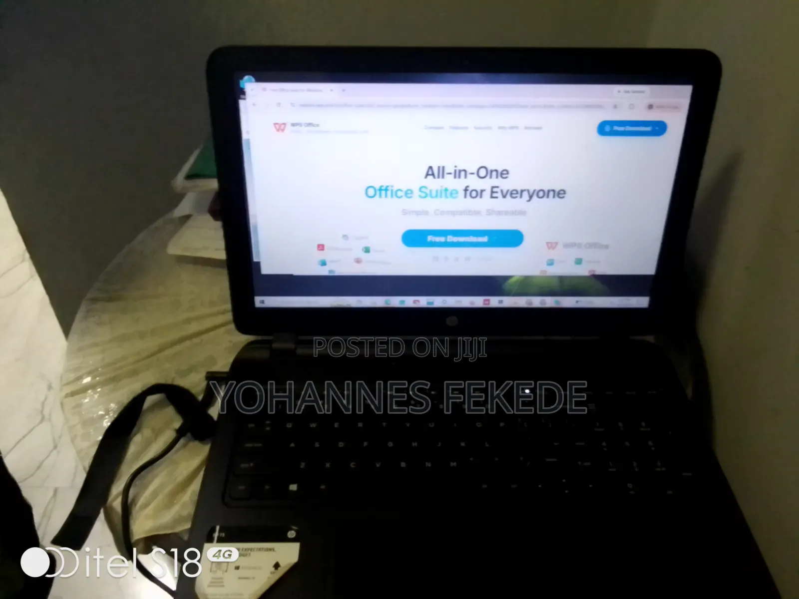 Laptop HP 4GB Intel Core i5 HDD+SSD 500GB