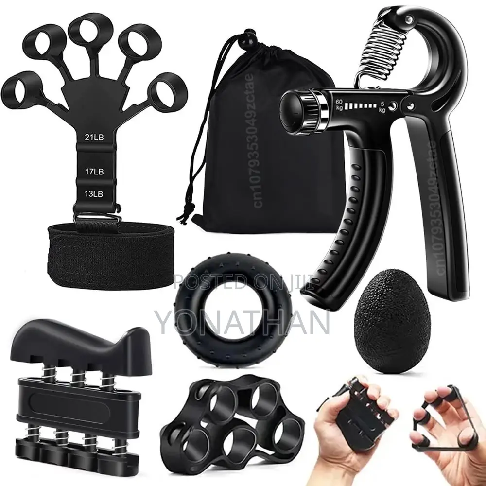 💪 6-in-1 Hand Grip Strength Training Set 🔥