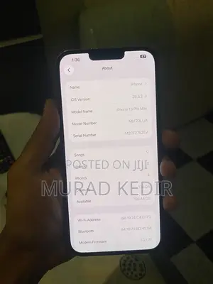 New Apple iPhone 13 Pro Max 128 GB Black