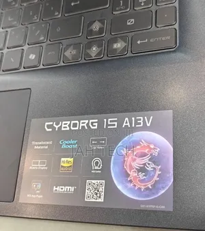 New Laptop MSI Cyborg 15 16GB Intel Core i7 SSD 1T