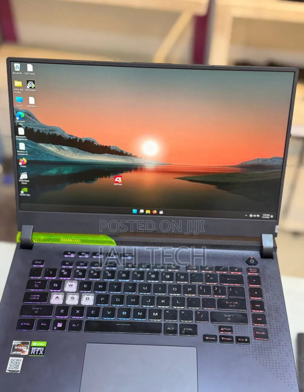 New Laptop Asus ROG Strix G15 16GB AMD Ryzen 9 SSD 512GB
