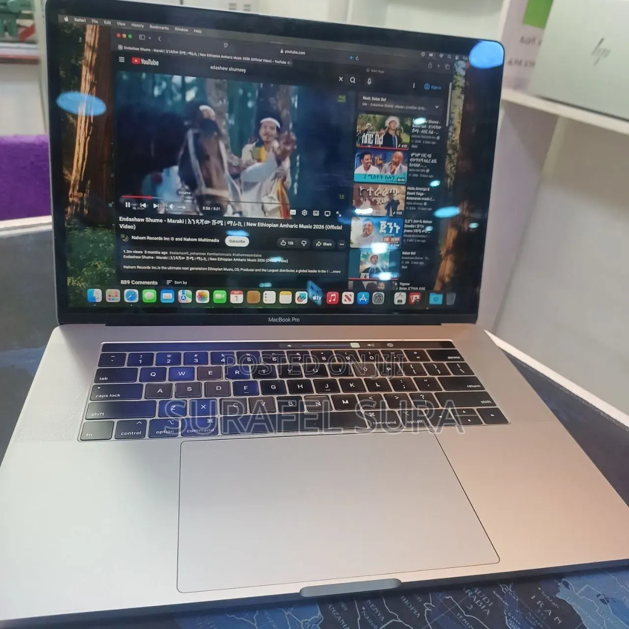 New Laptop Apple MacBook Pro 2019 16GB Intel Core i9 SSD 512GB