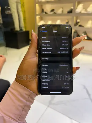 Apple iPhone X 256 GB Black