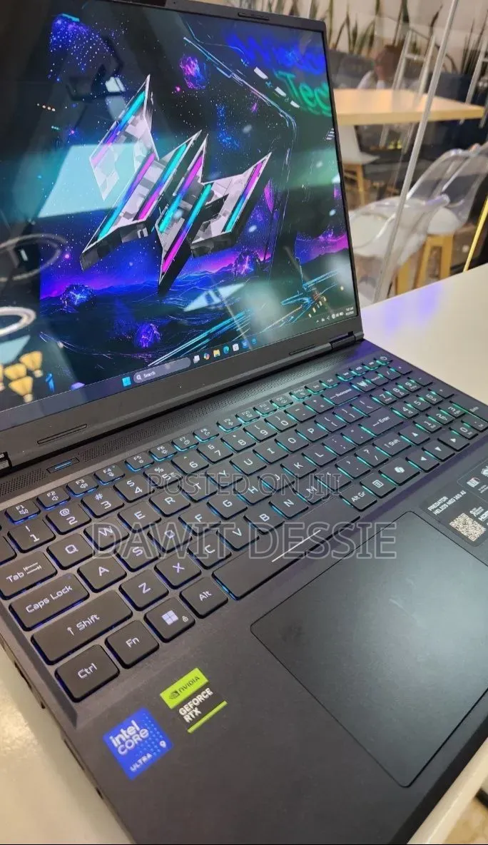New Laptop Acer Predator Helios Neo 16 32GB Intel Core Ultra 9 SSD 1T