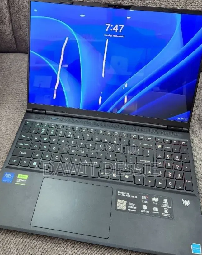 New Laptop Acer Predator Helios Neo 16 32GB Intel Core Ultra 9 SSD 1T