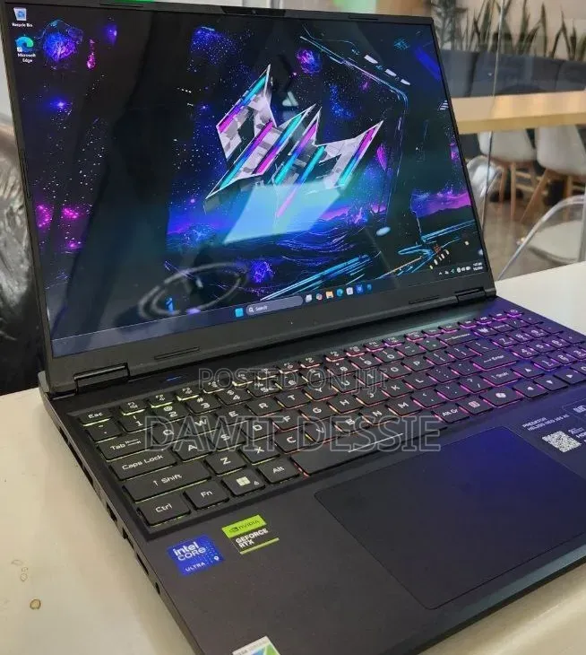New Laptop Acer Predator Helios Neo 16 32GB Intel Core Ultra 9 SSD 1T