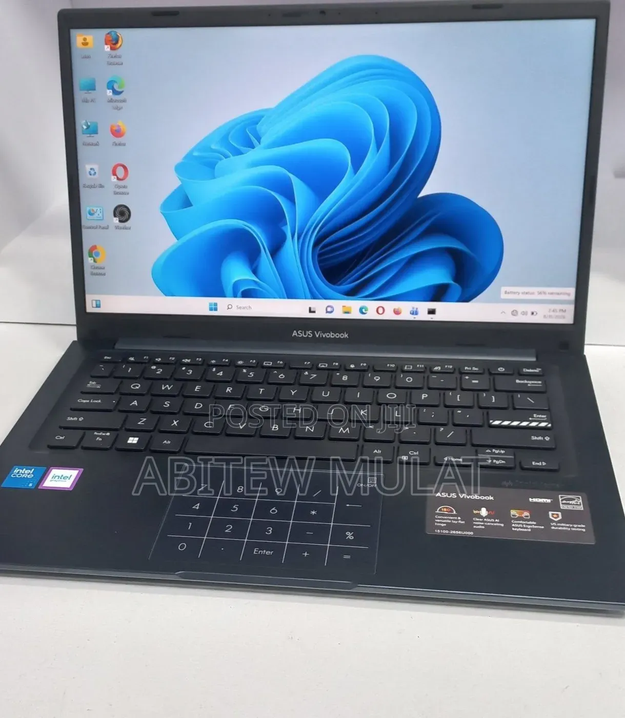 New Laptop Asus Vivobook 14 16GB Intel Core 5 SSD 512GB