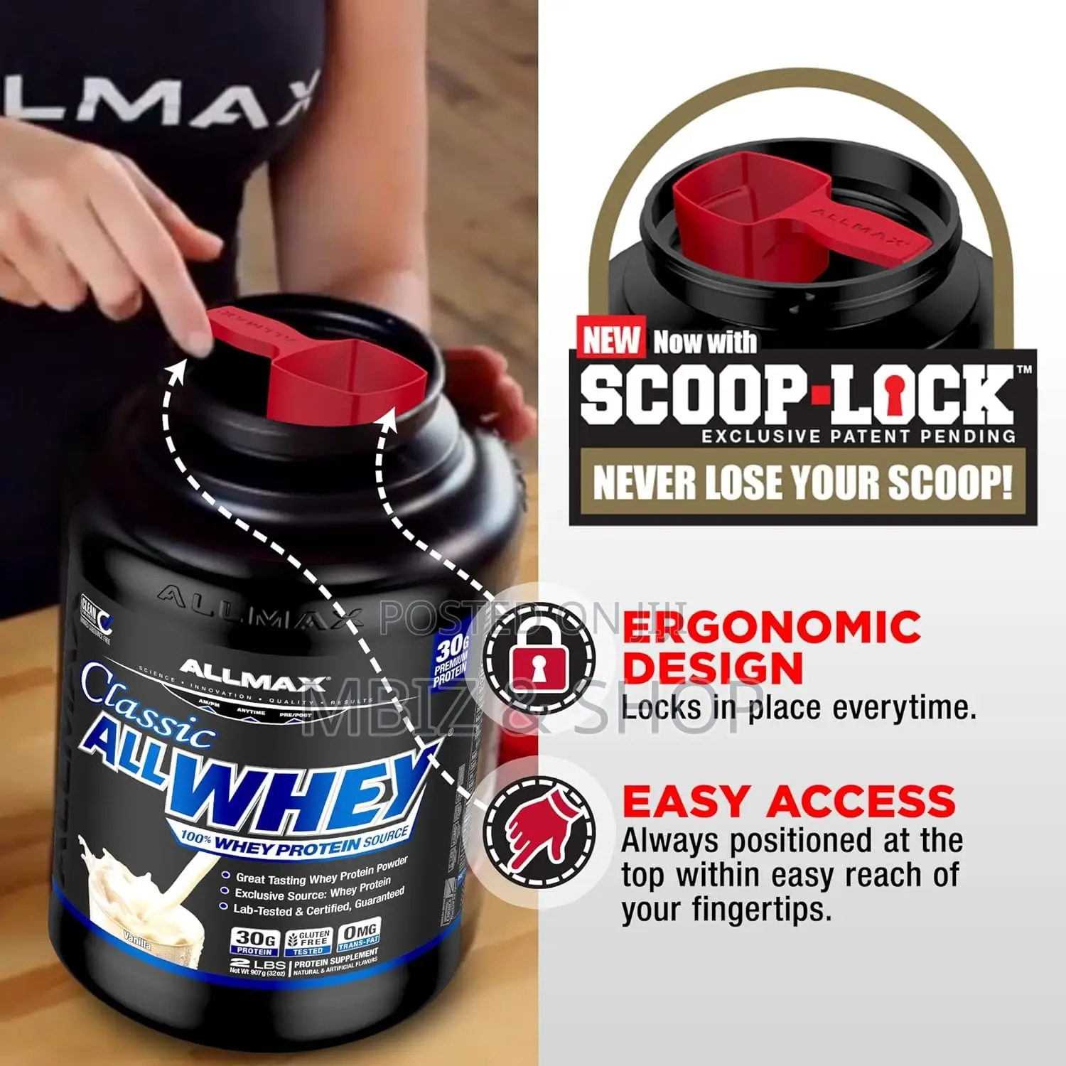 Whey All Max Protein 2.2kg
