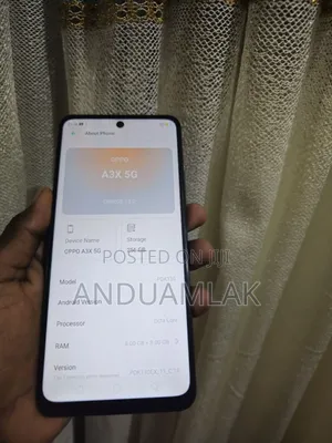 New Oppo A3x 128 GB Black