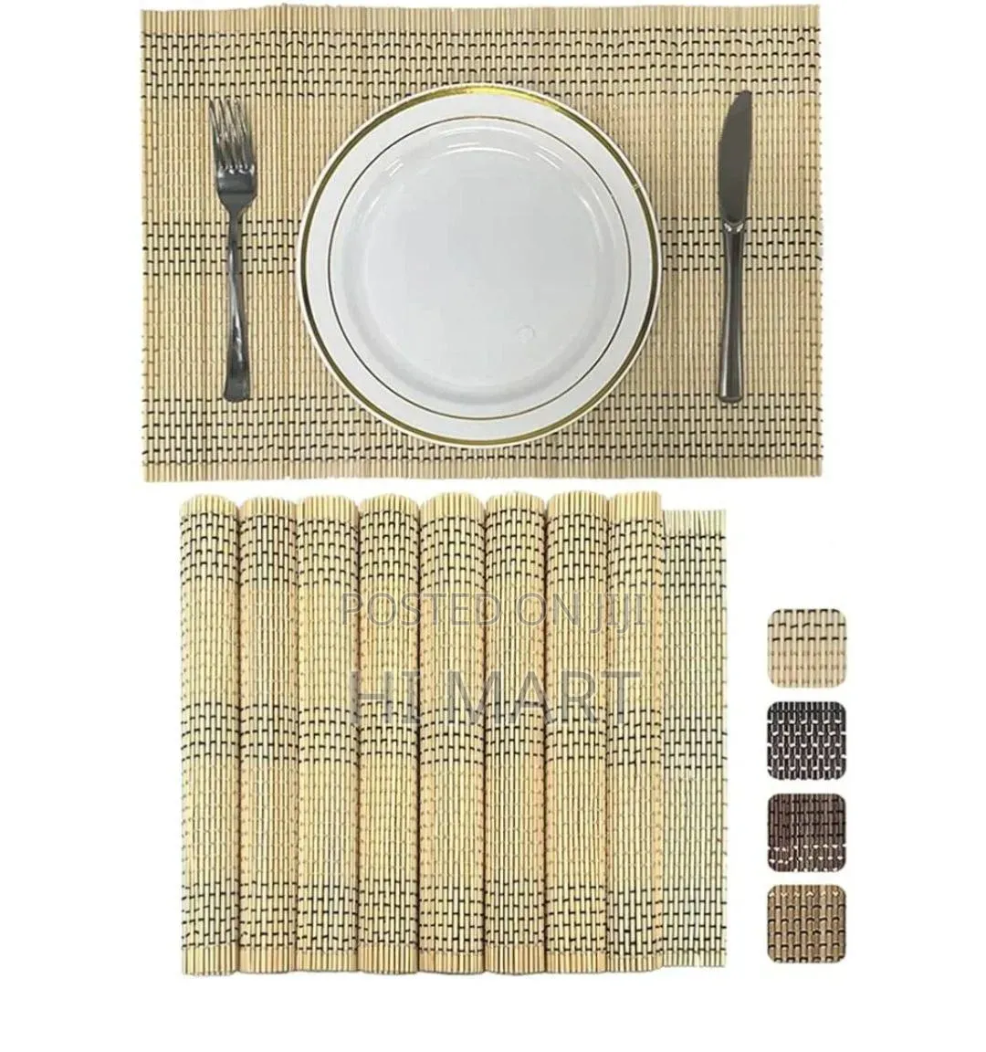 Natural Bamboo Table Placement Mat