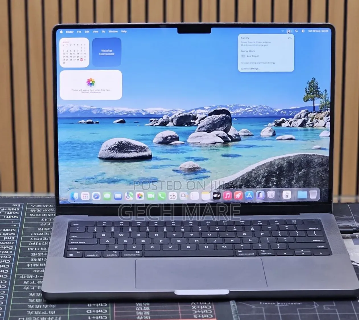 New Laptop Apple MacBook Pro 2021 M1 16GB Apple M1 Pro SSD 512GB
