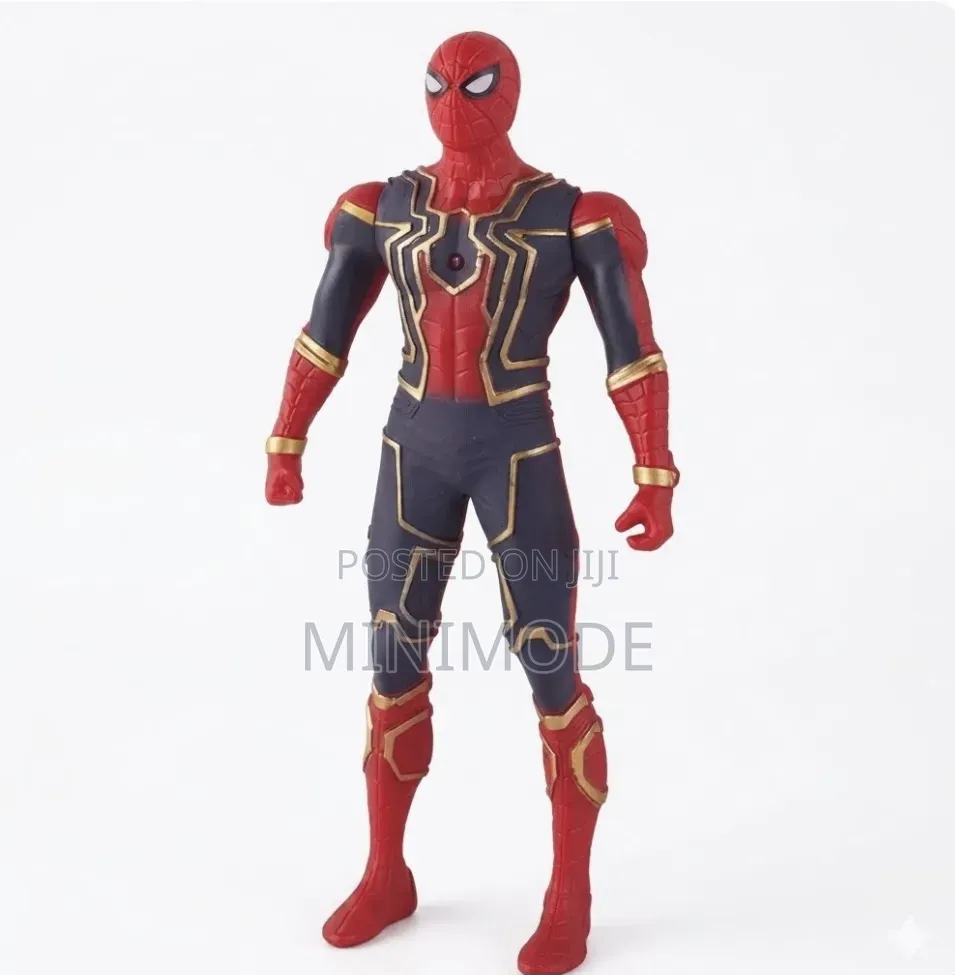 Marvel Spiderman Kids Toy. የልጆች መጫወቻ አሻንጉሊት