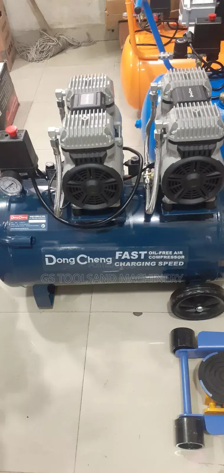 50L DongCheng Oil Free Compressor