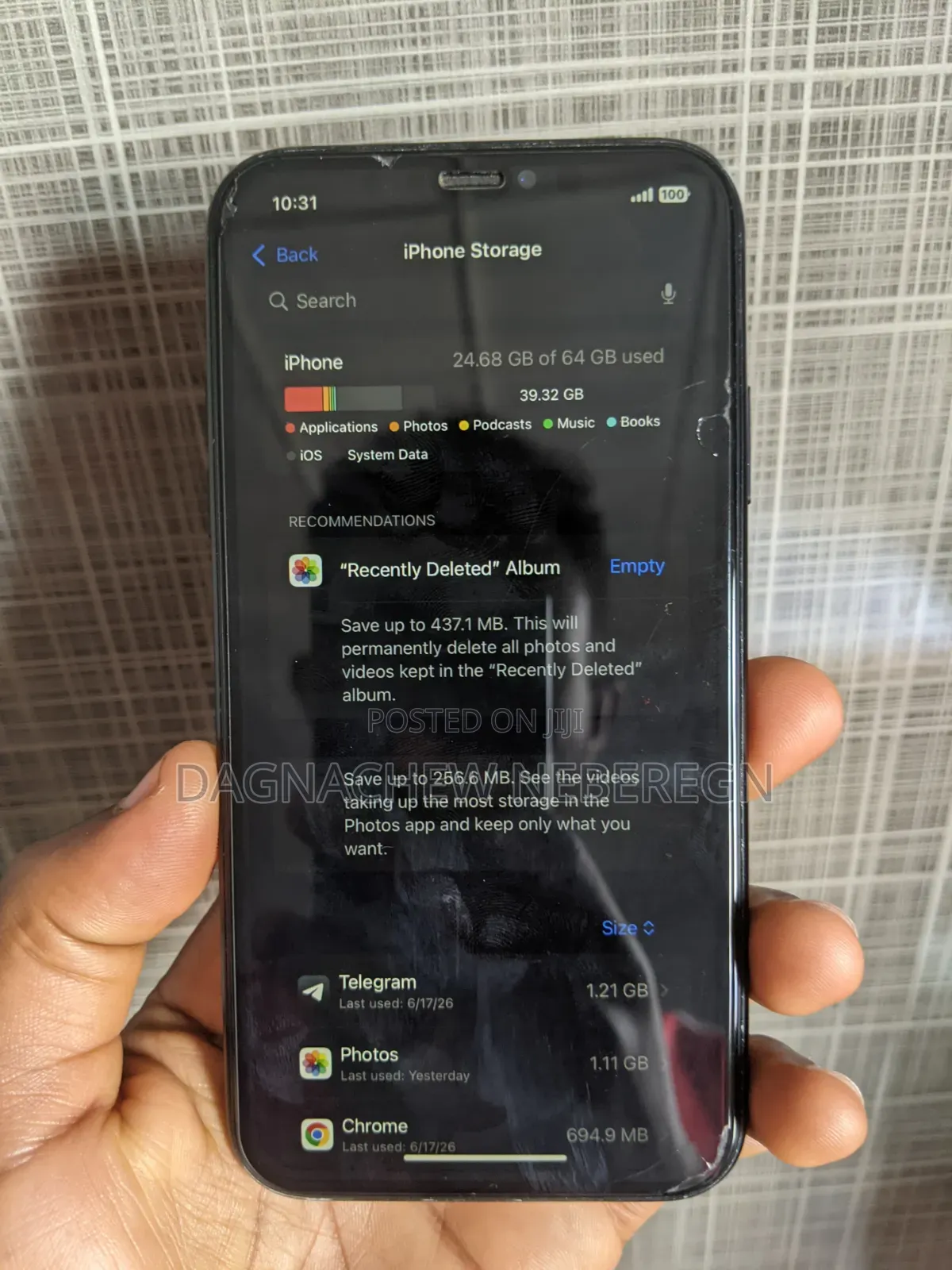Apple iPhone XR 64 GB Black