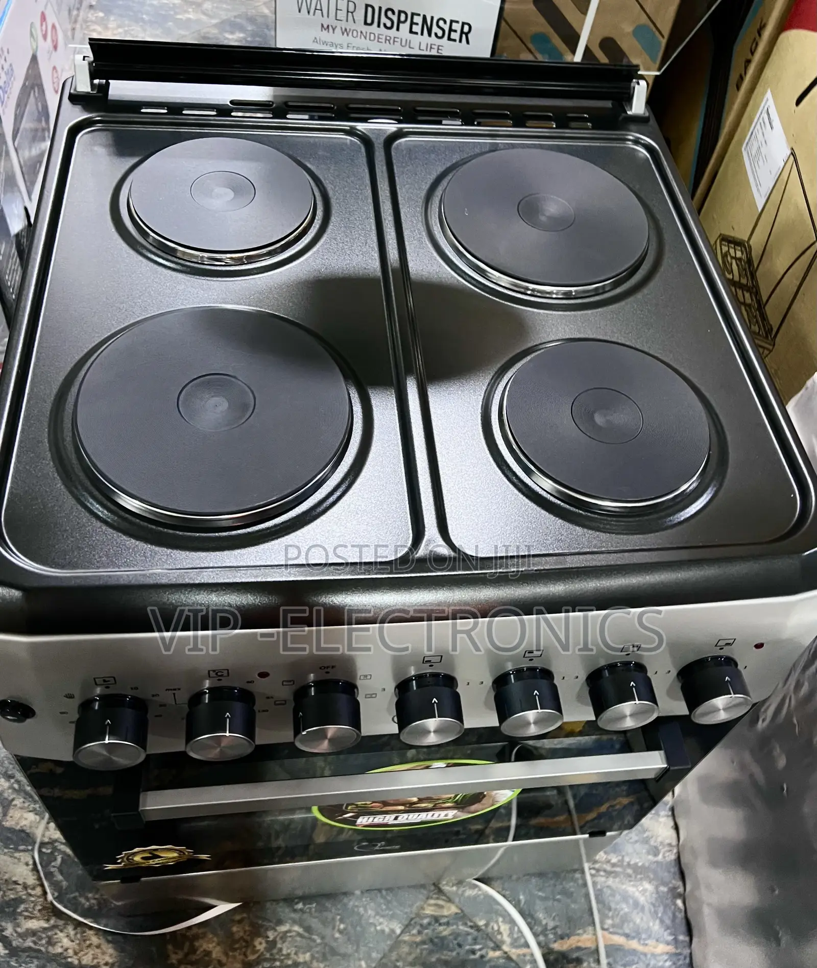 Apple Oven 60x60 Freestanding Electric Cooker 4 Electric Cooking