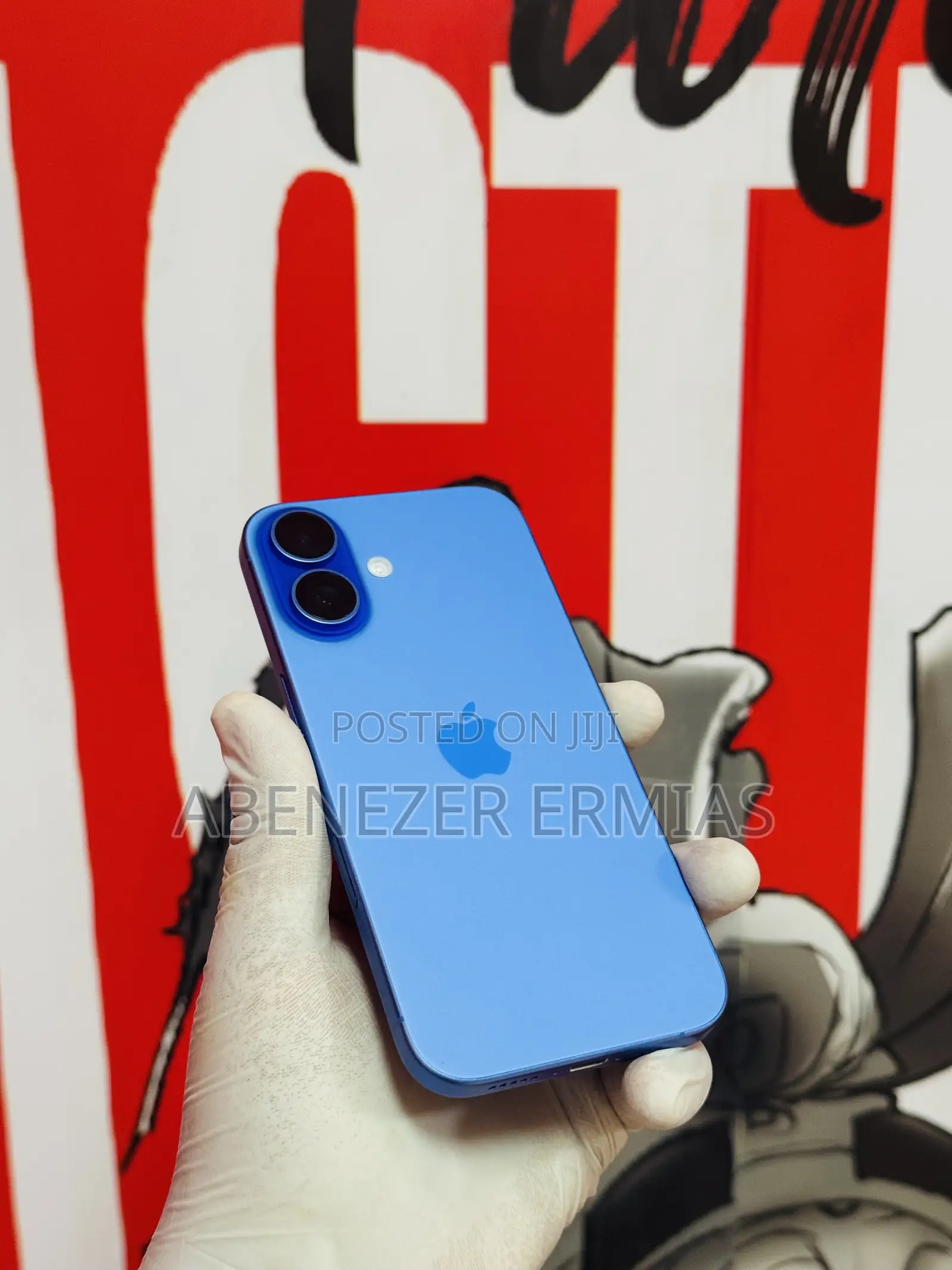 New Apple iPhone 16 128 GB Blue