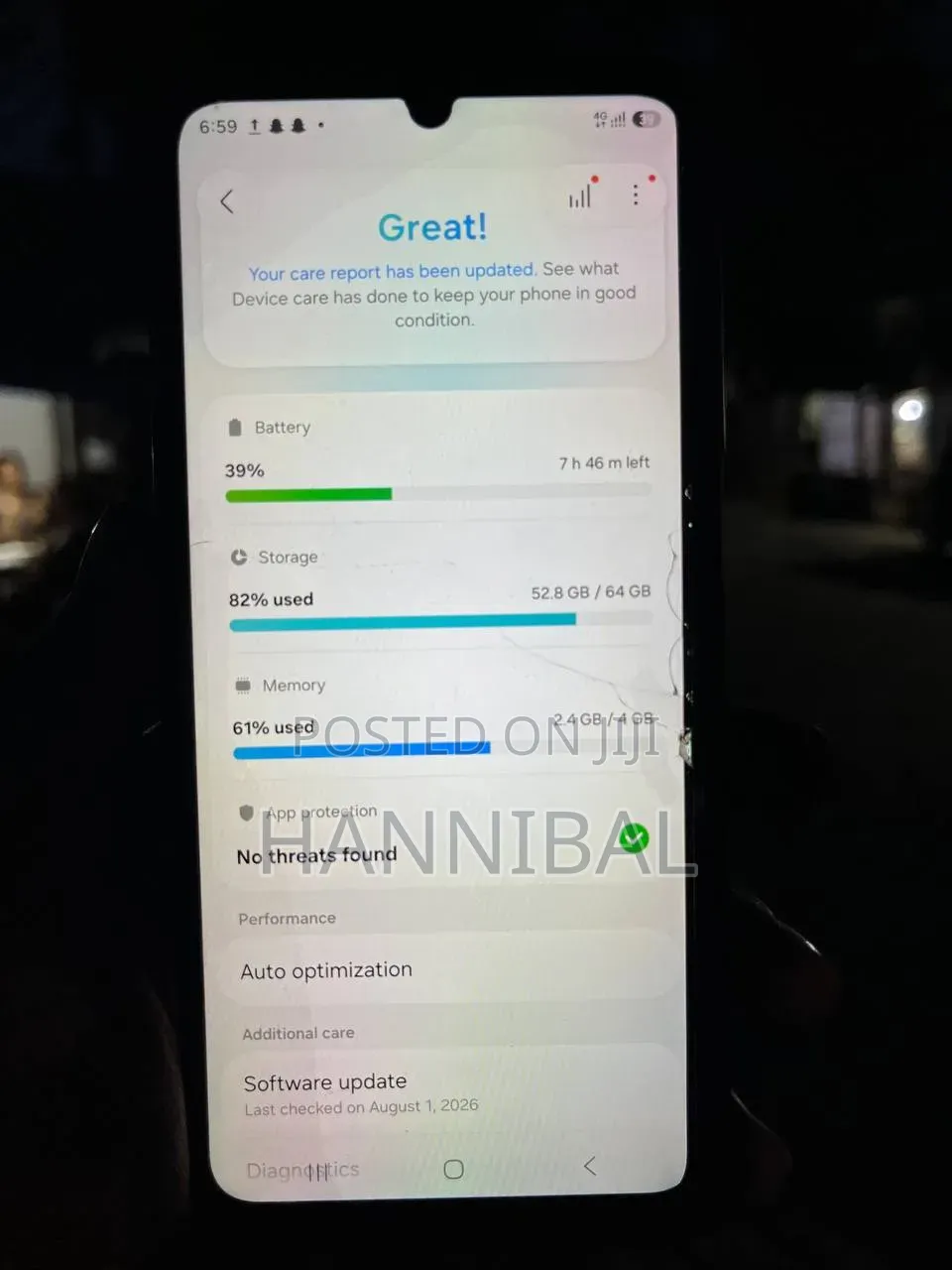 Samsung Galaxy A07 4G 64 GB Blue