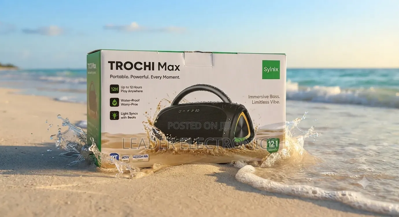 Syinix Trochi Mini Portable Speaker – Bluetooth Wireless | Rechargeabl