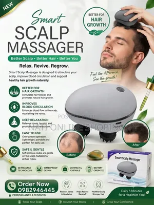 Smart Scalp Massager