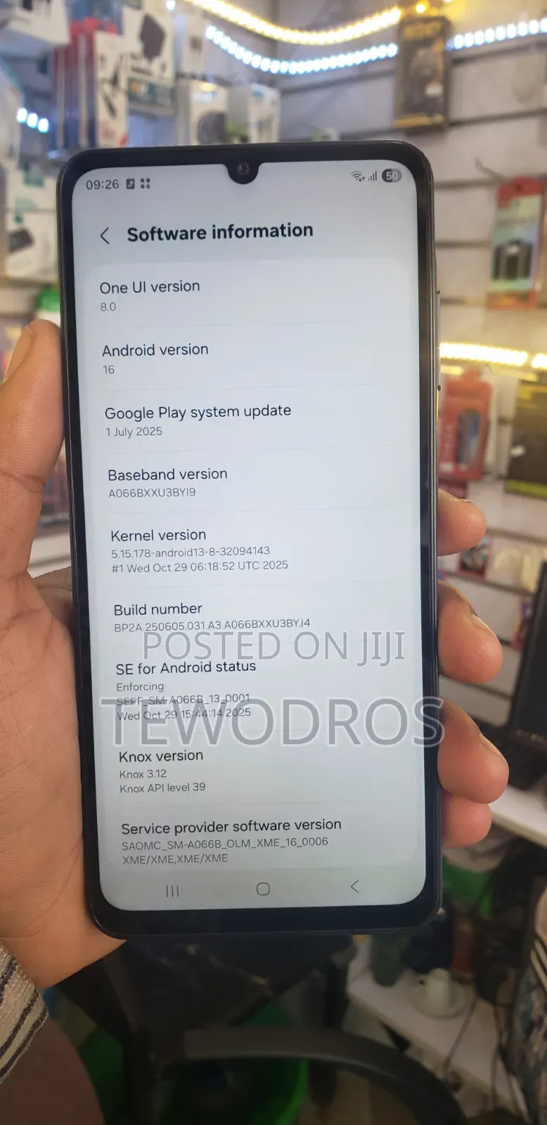 Samsung Galaxy A06 128 GB Black
