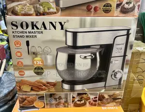 SOKANY Kitchen Master Stand Mixer 13L – 2000W Heavy-Duty Food Mixer
