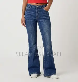 High Waist Flare Jeans