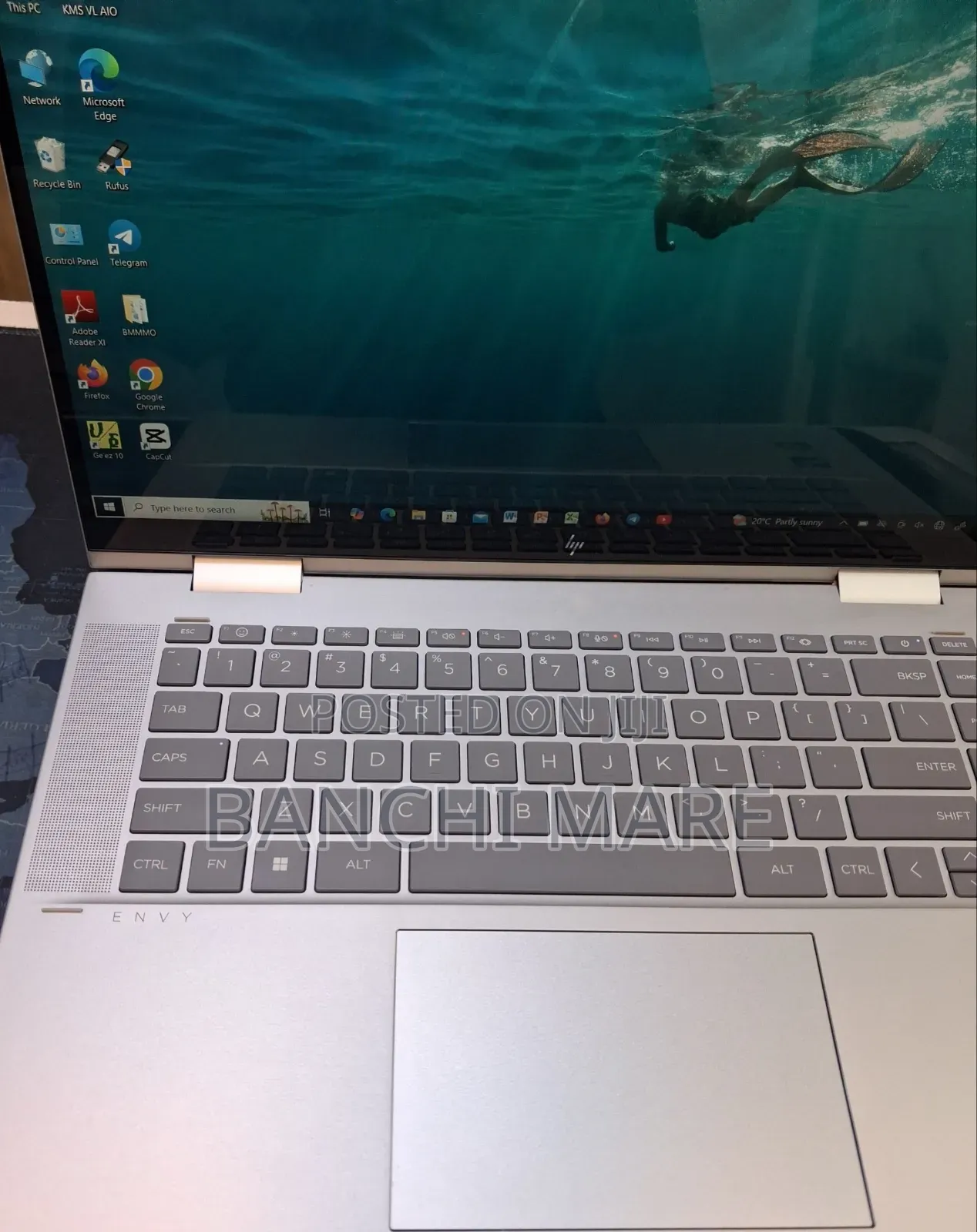 New Laptop HP Envy x360 16GB Intel Core i7 SSD 1T
