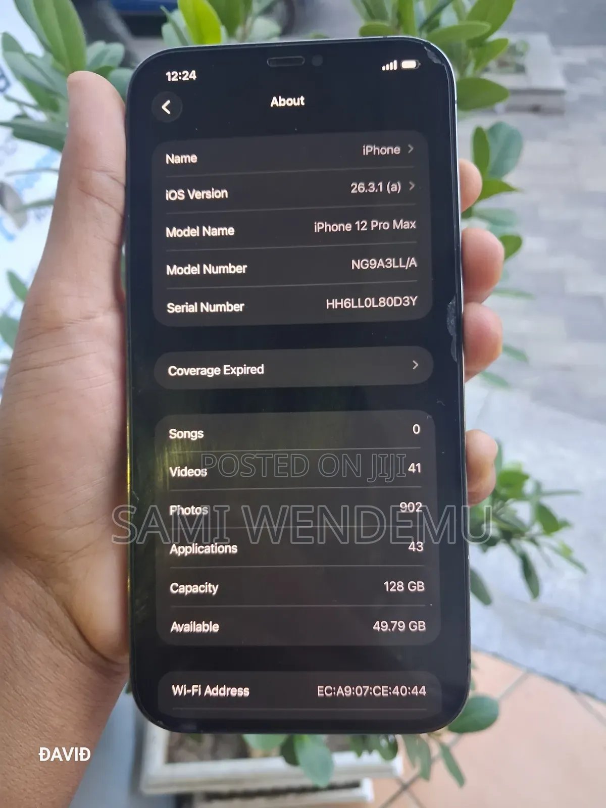 Apple iPhone 12 Pro Max 128 GB Black