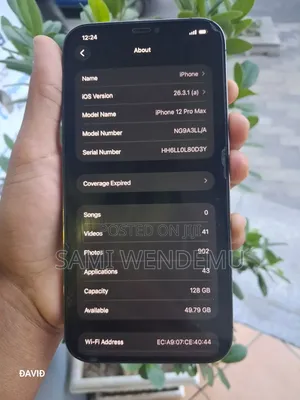 Apple iPhone 12 Pro Max 128 GB Black