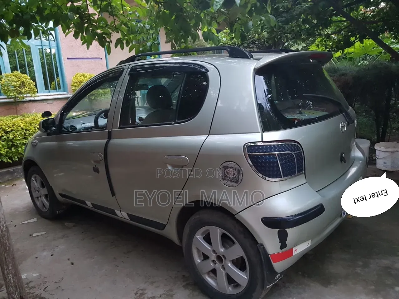 Toyota Vitz 2002 Gold