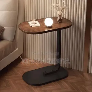 Multifunctional C Shaped Coffee Table