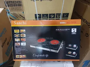 Saachi Electric Ceramic Stove – Fast Heating, Easy Cleaning & Modern