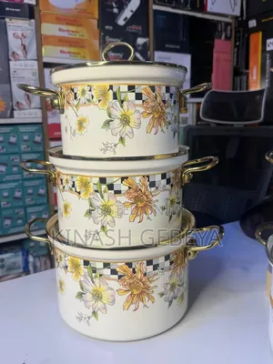 Enamel Top Quality Kitchen Cookware Set