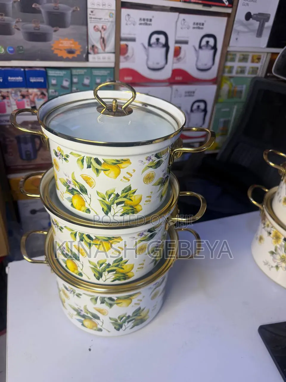 Enamel Top Quality Kitchen Cookware Set
