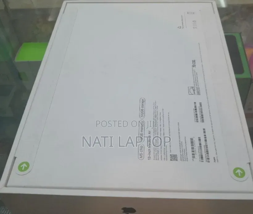 New Laptop Apple MacBook Air 2026 M5 16GB Apple M5 SSD 512GB