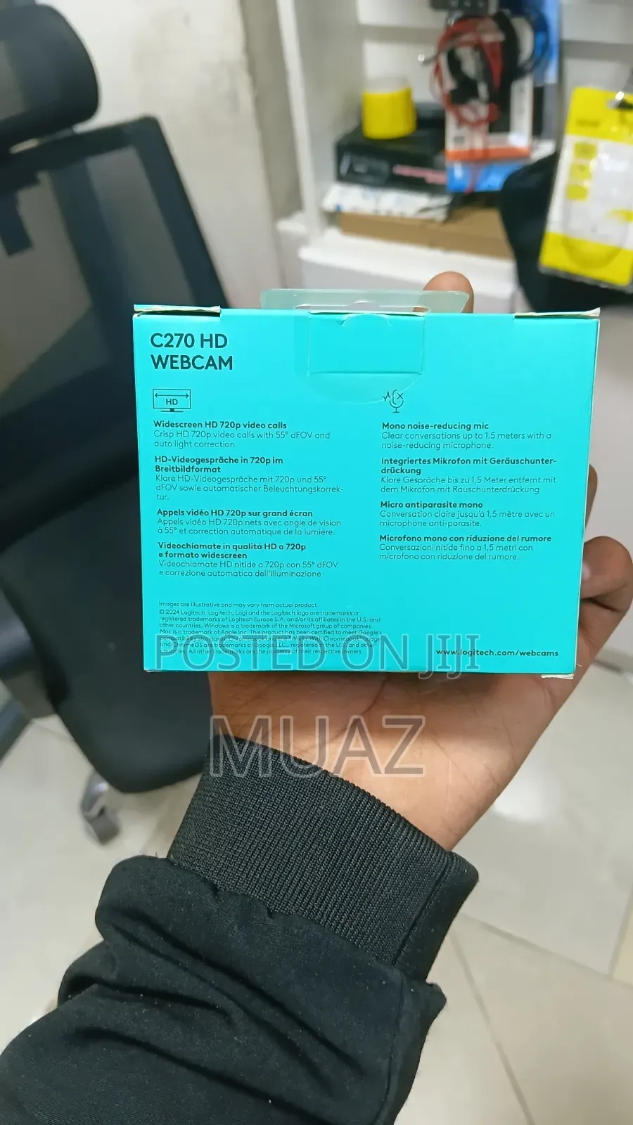 Logitech C270 Hd Webcam