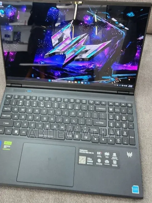 New Laptop Acer Predator Helios Neo 16 32GB Intel Core Ultra 9 SSD 1T