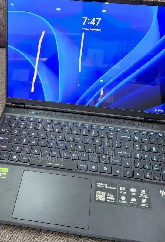 New Laptop Acer Predator Helios Neo 16 32GB Intel Core Ultra 9 SSD 1T