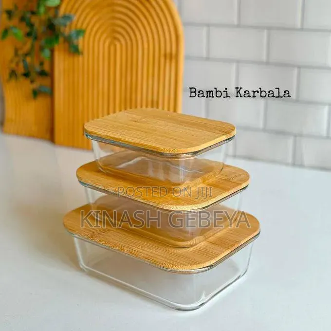 Rectangular Glass Food Storage Containers