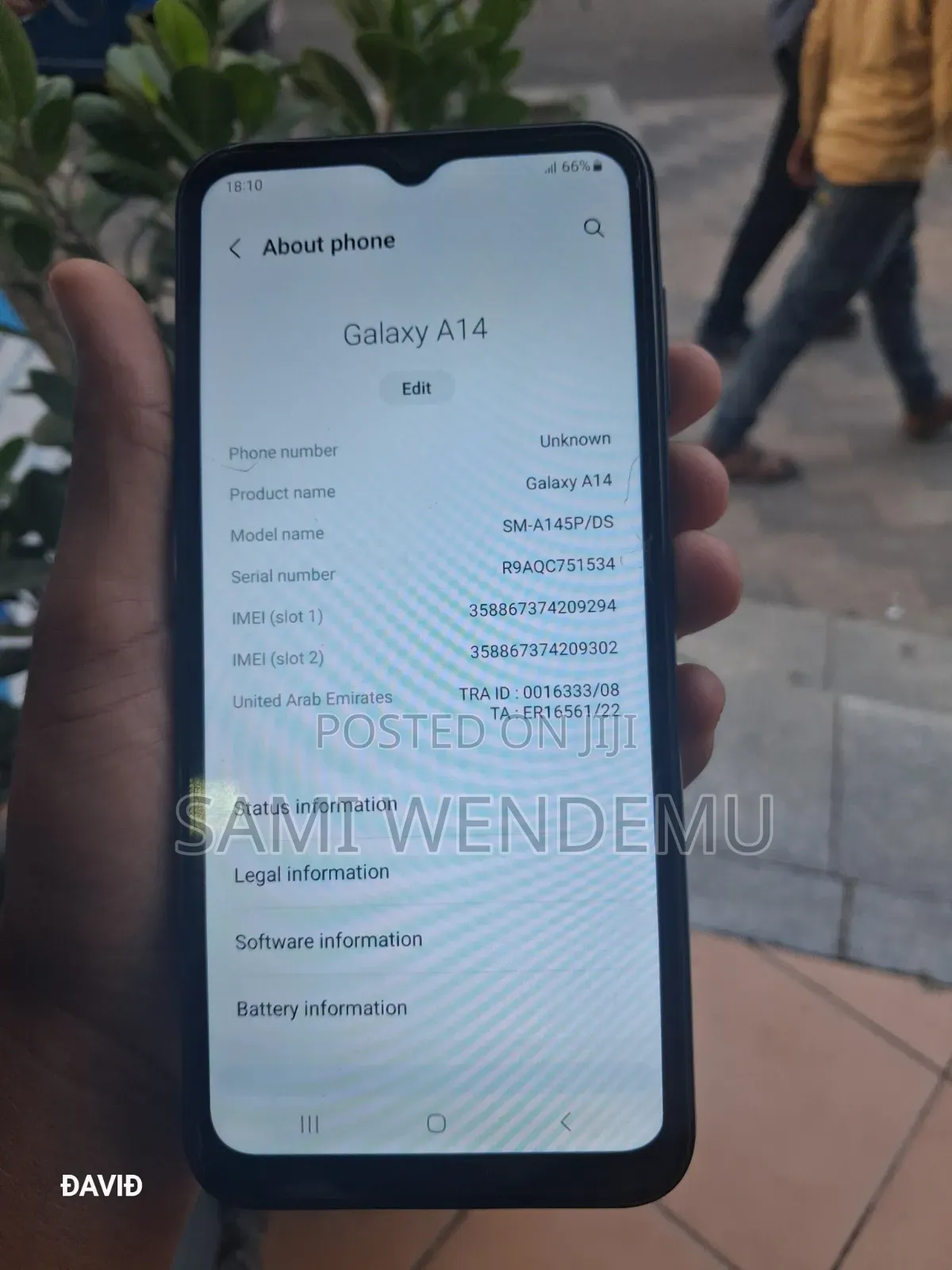 Samsung Galaxy A14 128 GB Black