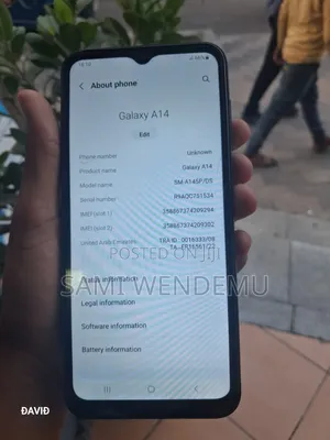 Samsung Galaxy A14 128 GB Black