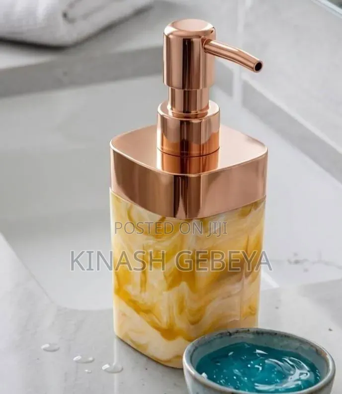 High Quality Marble Liquid Soap Dispenser Set(3pcs)