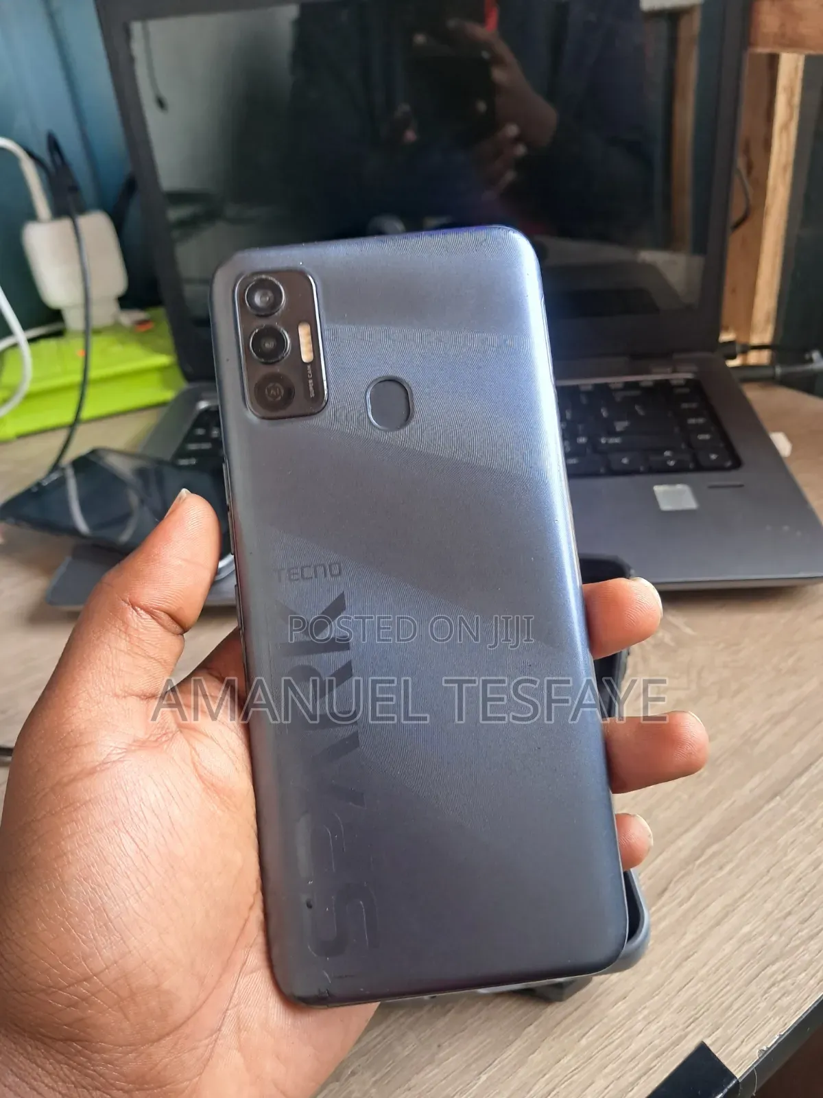 Tecno Spark 7 64 GB Silver