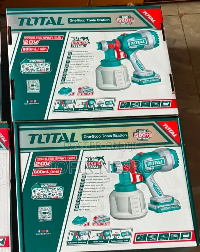 Total Cordless Spray Gun 20v 2.A