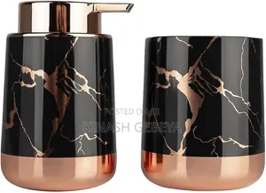 Marble Pattern Liquid Soap Dispenser