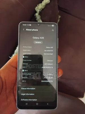 Samsung Galaxy A06 128 GB Gray